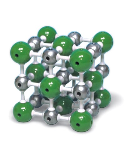 Sodium Chloride Model, 27 Atoms